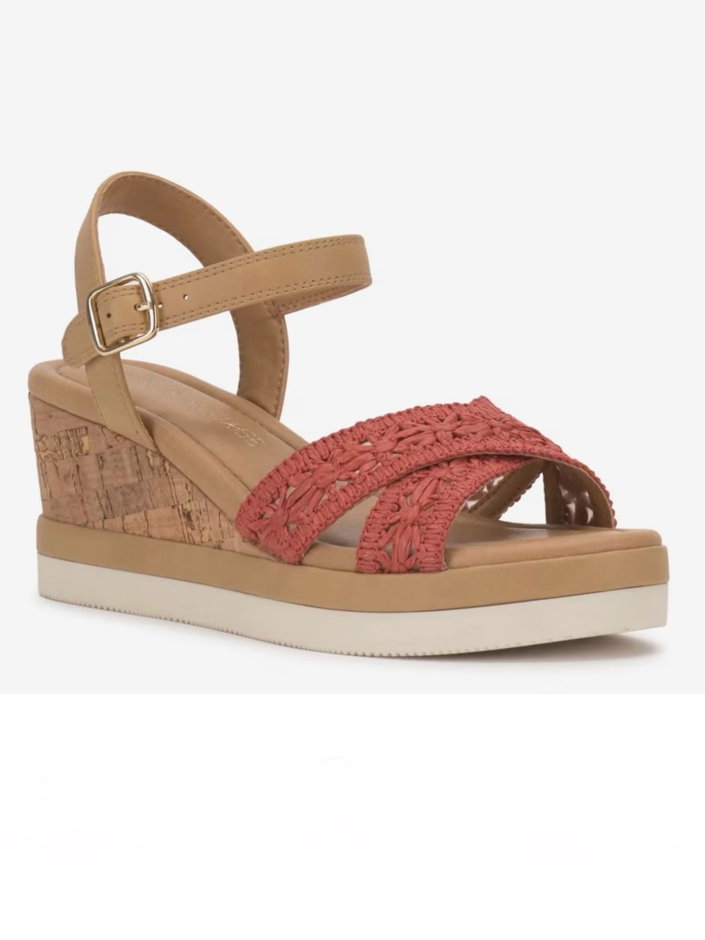 NIB Crown Vintage Veronia wedge sandal 8